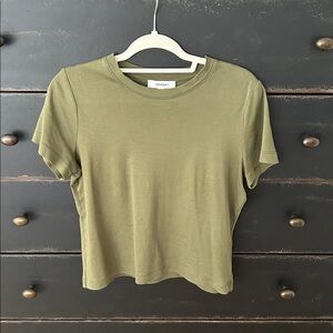Spanx muted Green Tee